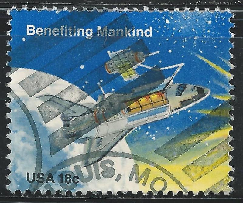 US #1914 18c Space Achievement Issue - Space Shuttle Columbia