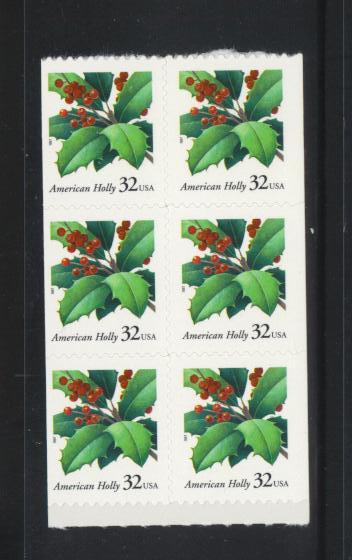 #3177D MNH Booklet Pane of 6. No per item S/H fees