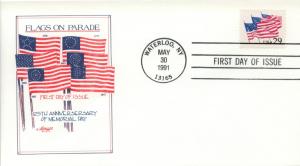 1991 Flags on Parade (Scott 2531) Artmaster FDC