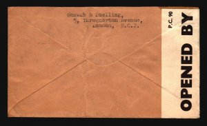 Great Britain - 3 WW2 Censor Covers  / See Images For Condition (12) - Z16215