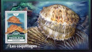 TOGO 2016 SEA SHELLS MINT VF NH O.G S/S (18TO)