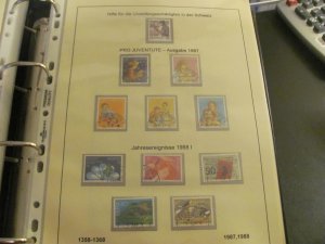 SWITZERLAND 1978-2005 STAMPS & COVERS XF COULD BE AS MUCH AS $2000 CATALGUE(188)