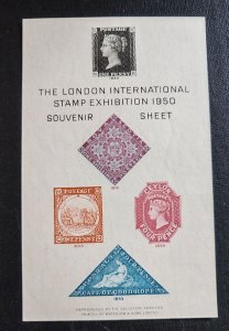 Great Britain. Souvenir sheet from the London International Stamp Exhibition ...