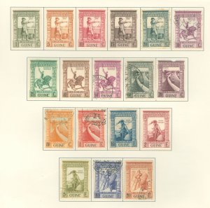 Portuguese Guinea #233-250 Used Single (Complete Set)