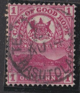 BASUTOLAND c1900 Cape 1d TEYATEYANENG cds..................................N396