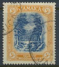 Jamaica SG 105 SC# 99  Used  wmk script  lower priced shade  see details