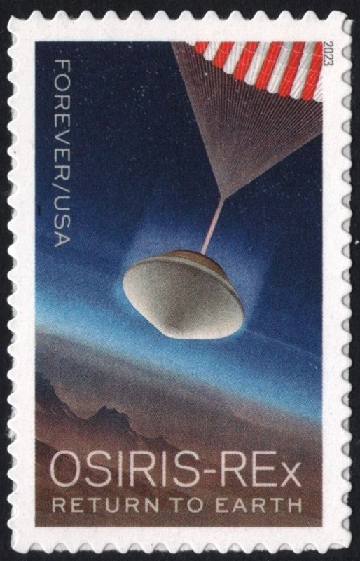 SC#5820 (Forever) OSIRIS-REx: Return to Earth Single (2023) SA