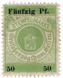 (I.B) Germany Revenue : Hessen Duty 50pf