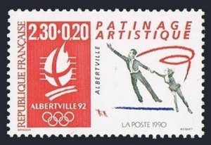 France B611,MNH.Michel 2757. Olympics Albertville 1992.Figure skating.1990.