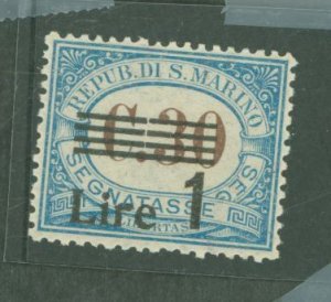 San Marino #J55 Unused Single