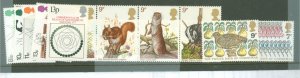 Great Britain #802/826 Mint (NH) Single (Complete Set)