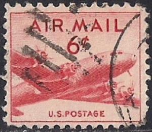 C39 6 cents DC-4, Stamp used VF