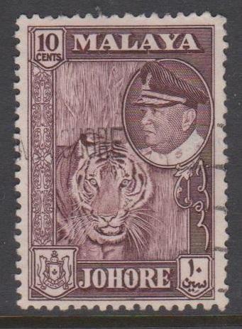 Malaya Johore Sc#163 Used