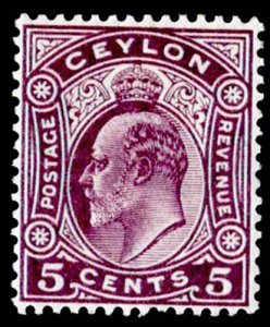 Ceylon Scott 197 Unused hinged.