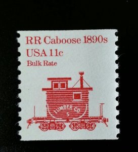 1984 11c Railroad Caboose, Bulk Rate Scott 1905 Mint F/VF NH