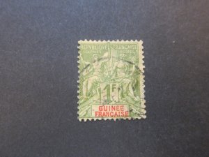 French Guiana 1892 Sc 17 FU