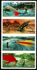 CANADA SG2329/32 2005 FISHING FLIES MNH