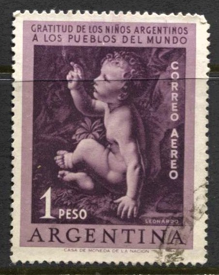 STAMP STATION PERTH Argentina #C62 General Issue Used CV$0.30