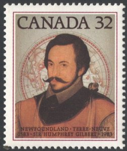Canada SC#995 32¢ 400th Anniversary of Newfoundland (1983) MNH