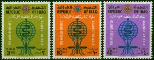 Iraq 1962 Malaria Set of 3 SG609-611 V.F MNH