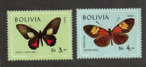 Bolivia C305-C306 Mint never hinged