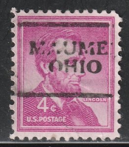 Precancel - Maumee, OH - PSS 701