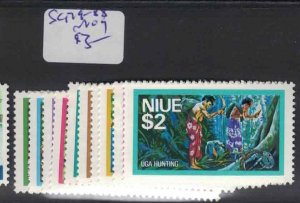Niue SG 179-88 MOG (4gze)