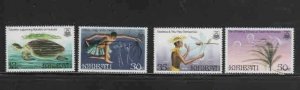 KIRIBATI #448-451 1984 LEGENDS MINT VF NH O.G