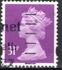 Great Britain; 1996: Sc. # MH221:  Used Single Stamp