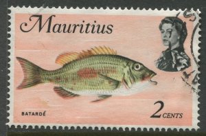 STAMP STATION PERTH Mauritius #339a Sea Life Issue FU 1972-1974