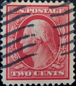 USA #375 USED  VF  JUMBO