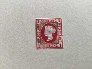 Heligoland Queen Victoria stamp A4127