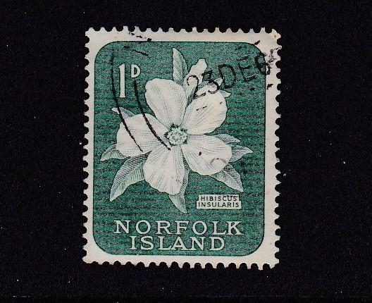 Norfolk Island 1960 Definitives 1d Used