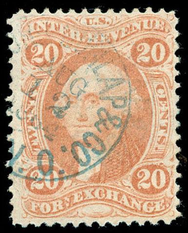 momen: US Stamps #R41c Revenue Used VF