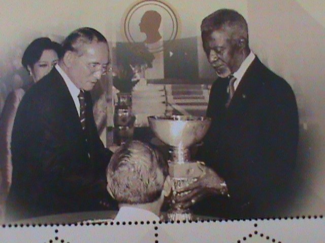 ​THAILAND-2011-SC#2663 ADWARDS OF KING BHUMBIOL ADULYADEJ MNH MINI SHEET-VF