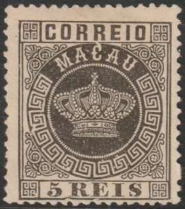 Macao 1884 Sc 1 MNG(*)
