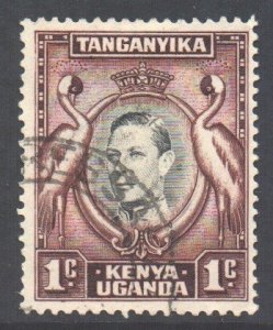 KUT Scott 66a - SG131a, 1938 George VI 1c Perf 13.1/4 x 13.3/4 used