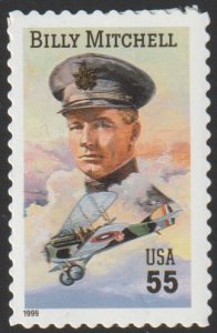 SC# 3330 - (55c) - Billy Mitchell - MNH Single