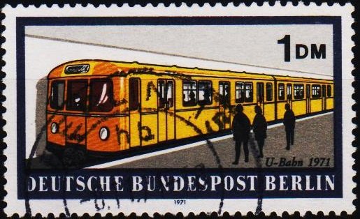 Germany(Berlin). 1971 1DM  S.G.B386 Fine Used