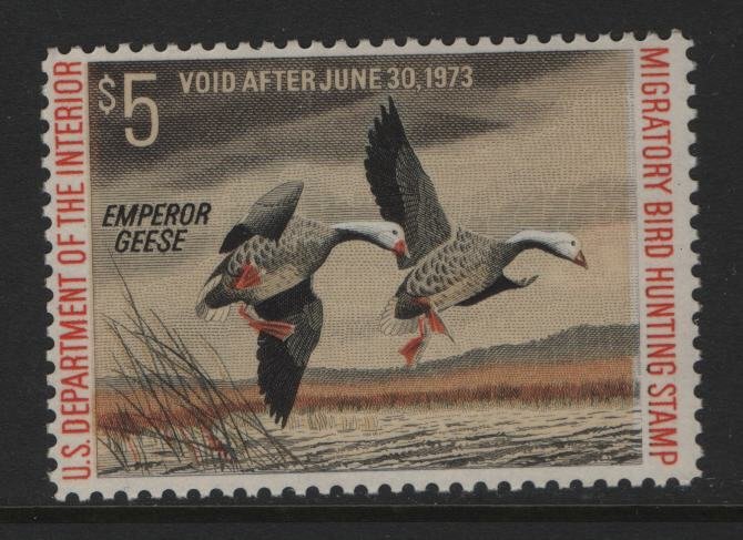 US, RW39, 1972, MNH, DUCK STAMP