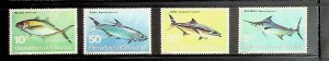 St. VINCENT GRENADINES Sc 218-21 NH ISSUE OF 1981 - SEA LIFE - (AS24)