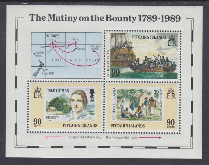 Pitcairn Islands 322 Souvenir Sheet MNH VF