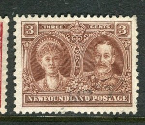 CANADA NEWFOUNDLAND; 1928 early pictorial issue fine used 3c. value