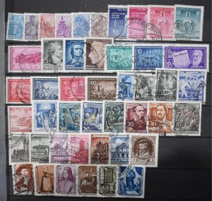 GERMANY DDR 1948-1955 USED COLLECTION  SEE DESCRIPTION 700.00 cat