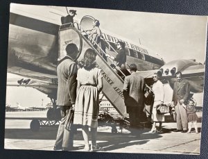 1961 USA Air Force Picture Postcard Cover To Washington DC Czechoslovak Airliner