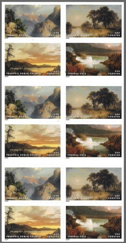 US 4920b (4917 - 4920) Booklet Pane of 20 FOREVER stamps.  FREE SHIPPING!!