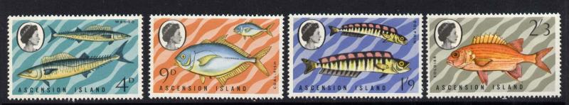 Ascension Island 130-3 MNH Fish