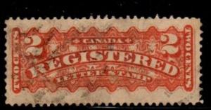 Canada - #F1 Registration - Used