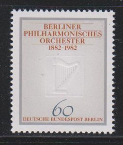 Germany,  60pf Berlin Philharmonic (SC# 9N472) MNH