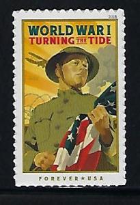 Catalog #5300 Single  Stamp Forever World War 1 Turning the Tide